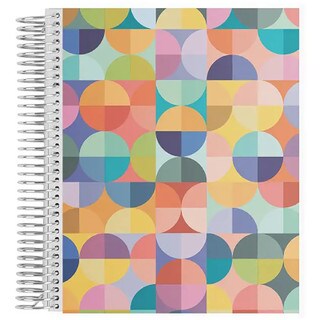 Erin Condren Abstract Circles 7X9 Notebook
